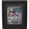 Image 1 : Ron Jaworski Signed Philadelphia Eagles Aerial Assault 16X20 Photo Custom Framed "Polish Rifle" W/ 3