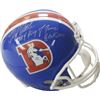 Floyd Little Signed Denver Broncos TB Full Size Replica Helmet Dual HOF 2010 & 1984 Ring Of Fame