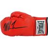 Image 1 : Mike Tyson Signed Everlast White Label Red Left Boxing Glove (Heavyweight Champion)