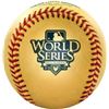 Image 1 : 2010 World Series 24 Karat Gold Leather Official Major League Team Logo Baseball (Giants Vs Rangers)