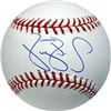 Image 1 : Darryl Strawberry Signed Official Major League Baseball (New York Mets & Yankees) (Leaf)