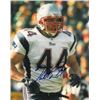 Image 1 : Heath Evans Signed New England Patriots 8X10 Photo