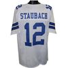 Roger Staubach Dallas Cowboys Unsigned White TB Prostyle Jersey XL