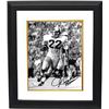 Image 1 : John Cappelletti Signed Penn State Nittany Lions Vintage B&W 8X10 Photo Custom Framed 73 Heisman