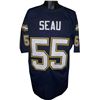Junior Seau San Diego Chargers Unsigned Navy Prostyle TB Jersey XL