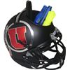 Utah Utes (Black) NCAA Football Schutt Mini Helmet Desk Caddy