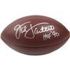 Image 1 : Jack Lambert Signed Wilson NFL 'The DUKE' Replica Football  ( Reichpm Auth)