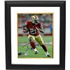 Image 1 : Frank Gore Signed San Francisco 49Ers 8X10 Photo Custom Framed (Red Jersey Head Turned)- Gore Hologr