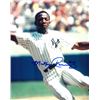 Image 1 : Mickey Rivers Signed New York Yankees 8X10 Photo (Sliding)