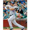 Image 1 : Jeff Francoeur NY Mets Grey Jersey Swing Vertical 16X20 Photo (MLB Auth)
