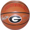 Dominique Wilkins Signed Georgia Bulldogs Brown Logo Basketball 1981 SEC POY (Photo)