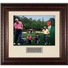 Image 1 : Arnold Palmer Unsigned "50 Years" Masters 16X20 Photo Leather Framed