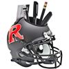 Rutgers Scarlet Knights Black Matte NCAA Football Schutt Mini Helmet Desk Caddy