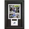 Image 1 : Calvin Johnson Signed Detroit Lions 11X14 Photo Custom Framed W/ Official Team Patch