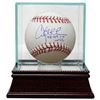 Image 1 : Chuck Knoblauch Signed Official Major League Baseball 98 99 00 WSC W/ Glass Case (New York Yankees)