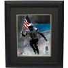 Image 1 : Ladainian Tomlinson Signed San Diego Chargers 8X10 Photo Custom Framed (Carrying USA Flag)- PSA Holo