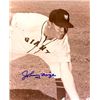 Image 1 : Johnny Mize Signed New York Giants Sepia 8X10 Photo- Mounted Hologram