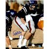 Image 1 : Archie Manning Signed Ole Miss Rebels 8X10 Photo (Navy Jersey)- Steiner Hologram