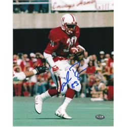 Mike Rozier Signed Nebraska Cornhuskers 8X10 Photo 83
