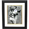 Image 1 : Dave Righetti Signed New York Yankees 16X20 B&W Photo Custom Framed (Celebration Hug-No Hitter- July