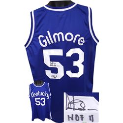 Artis Gilmore Signed Kentucky Colonels TB Blue Prostyle Jersey HOF 11 XL