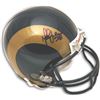 Image 1 : Marshall Faulk Signed St. Louis Rams Mini Helmet (New Style)