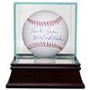 Image 1 : Tim Mccarver Signed Official Major League Baseball 2012 Ford Frick (Hall Of Fame) W/ Glass Case (St.