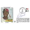 Image 1 : Lou Brock Signed St. Louis Cardinals Hall Of Fame Induction First Day Cover 3.5X6.5
