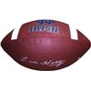 Image 1 : Lou Holtz Signed Notre Dame Fighting Irish Rawlings Brown Logo Football (Silver Sig)- Steiner Hologr