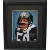 Image 1 : Jack Lambert Signed Pittsburgh Steelers 8X10 Photo Tooth HOF 90 Custom Framed- Lambert Hologram