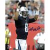 Image 1 : Marcus Mariota Signed Tennessee Titans 8X10 Photo #8 (TD Hands-Up Celebration)- Mariota Hologram