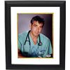 Image 1 : George Clooney Signed ER Green Scrubs 8X10 Photo Custom Framed- PSA Hologram (Movie/Entertainment)