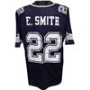 Image 1 : Emmitt Smith Dallas Cowboys Unsigned Blue 2 Star Prostyle Jersey XL