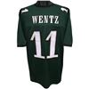 Carson Wentz Philadelphia Eagles Unsigned Green Prostyle Jersey XL