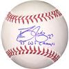 Dave Justice Signed Official Major League Baseball 95 WS Champs Minor Bleed (Atlanta Braves)