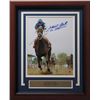 Image 1 : Stewart Elliott Signed 2004 Preakness Horse Racing 8X10 Photo Custom Wood Framed Go Smarty Go