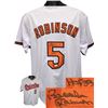 Image 1 : Brooks Robinson Signed Baltimore Orioles White Prostyle Jersey HOF 83- JSA Hologram