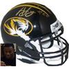Image 1 : Henry Josey Signed Missouri Tigers Authentic Schutt Mini Helmet