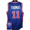 Image 1 : Isiah Thomas Detroit Pistons Unsigned Blue TB Prostyle Jersey XL