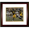 Image 1 : Adam Pacman Jones Signed West Virginia Mountaineers 8X10 Photo #9 Custom Framed (Navy Jersey)
