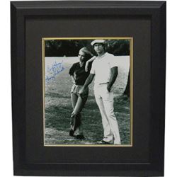Cindy Morgan Signed Caddyshack B&W 16X20 Photo Custom Framed "Lacey Underall" W/ Chevy Chase (Entert