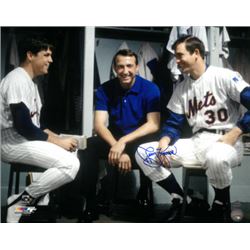 Jerry Koosman Signed New York Mets Color 16X20 Photo (In Locker With Tom Seaver)