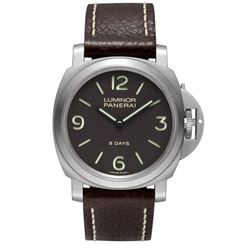 Panerai  Luminor Base Titanio Brown 44MM  Men Watch