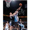 Image 1 : Reggie Jackson Oklahoma City Thunder Dunk Signed 8X10 Photo