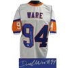 Image 1 : Demarcus Ware Signed Denver Broncos White TB 75Th Anniversary Pro Style Jersey- JSA Hologram
