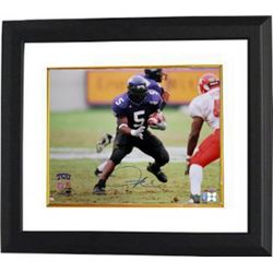 Ladainian Tomlinson Signed TCU Horned Frogs 16X20 Photo Custom Framed- Tomlinson Hologram