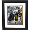 Image 1 : Terrell Suggs Signed Baltimore Ravens 16X20 Spotlight Photo Custom Framed (Blue Sig)-Vs. Steelers