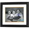 Image 1 : Joe Pepitone Signed New York Yankees 8X10 Photo Custom Framed (With Mantle & Maris)