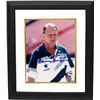 Image 1 : Barry Switzer Signed Dallas Cowboys 8X10 Photo Custom Framed (White Shirt)- PSA Hologram