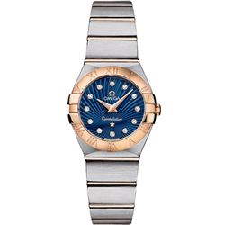 Omega  Constellation Brushed Quartz 24Mm  Women Watch